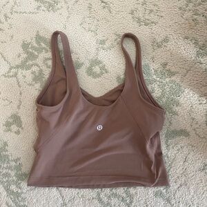 Lululemon Brown Align Tank Cropped